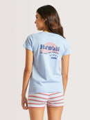Camiseta Hang Loose Sunset Azul