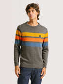 Tricot Hang Loose Stripe Chumbo