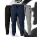 [Leve 3, Pague Só 2] Kit com 3 Calças Masculinas Trivano Sport com Tecnologia Térmica em Poliéster, Algodão e Seda Gelada