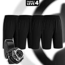 [Leve 4, Pague Só 2] Bermudas Masculinas Ravex com Compressão Térmica em Poliéster, Nylon e Elastano