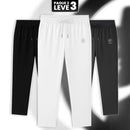 [Leve 3, Pague Só 2] Calças Masculinas Milan com Alta Elasticidade em Seda Gelada, Nylon e Elastano + BRINDES