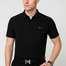 [Pague 2, Leve 4] Kit com 4 Camisas Masculinas Listradas Moretti com Manga Média em Nylon e Elastano