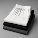 [Leve 3, Pague Só 2] Calças Masculinas Milan com Alta Elasticidade em Seda Gelada, Nylon e Elastano + BRINDES