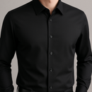 [Pague 3, Leve 5] Kit com 5 Camisas Masculinas Cardin de Manga Longa (65% Algodão + 35% Seda Gelo)