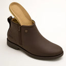 Botas Zavu Casual Ortopédicas de Cuero Legítimo para Hombre + 3 REGALITOS: Cinturón, Gorra y Billetera