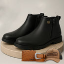 Botas Zavu Casual Ortopédicas de Cuero Legítimo para Hombre + 3 REGALITOS: Cinturón, Gorra y Billetera