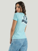 Baby Look Hang Loose Ray Azul