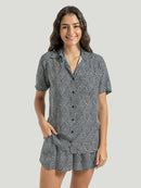 Camisa Hang Loose Geometric Preta