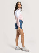 Moletom Careca Hang Loose Cropped Rosa