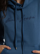 Moletom Canguru Hang Loose Signature Azul