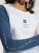 Camiseta Manga Longa Hang Loose Logo Branca