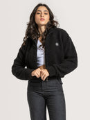 Jaqueta Fleece Hang Loose Sheep Skin Preta