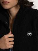 Jaqueta Fleece Hang Loose Sheep Skin Preta