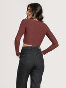 Blusa Hang Loose Hotoman Hang Vinho