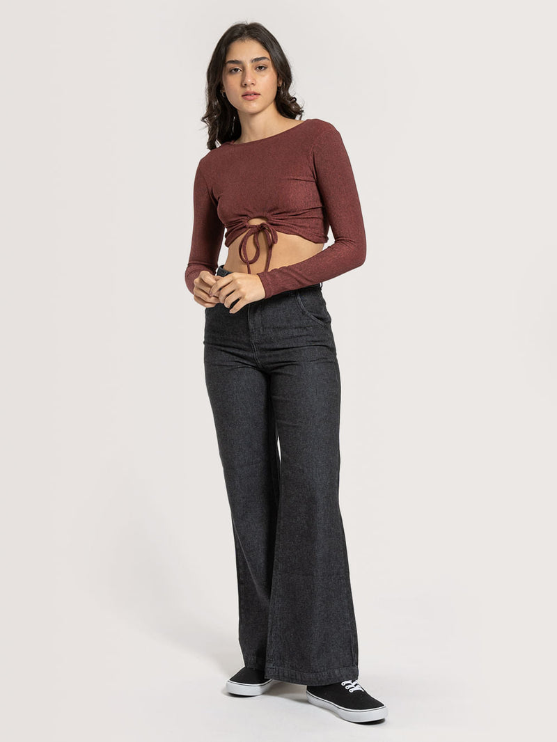 Blusa Hang Loose Hotoman Hang Vinho