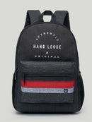 Mochila Hang Loose Canva Preta