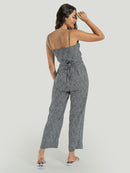 Macacão Geométrico Hang Loose Preto