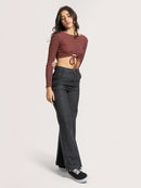 Calça Hang Loose Wide Leg Black