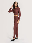 Calça Legging Hang Loose Hotoman Vinho