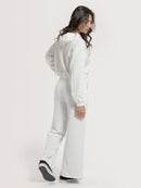 Conjunto Hang Loose Tricot Fleece Off White