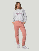 Calça Hang Loose Moletom Basic Rosê