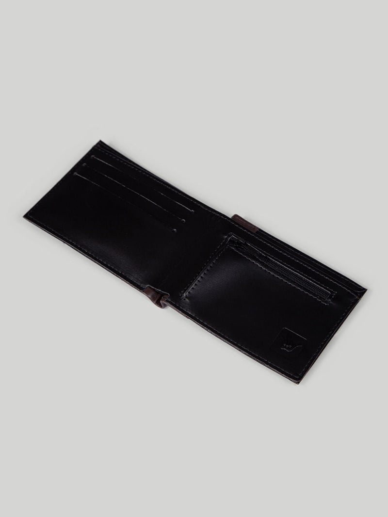 Carteira Hang Loose Crown Marrom