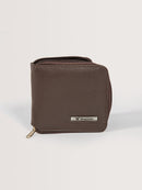 Carteira Hang Loose Zip Marrom