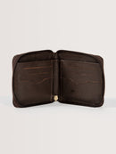 Carteira Hang Loose Zip Marrom