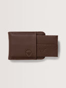 Carteira Hang Loose Repeat Marrom