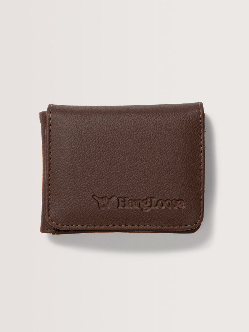Carteira Hang Loose Comfy Marrom