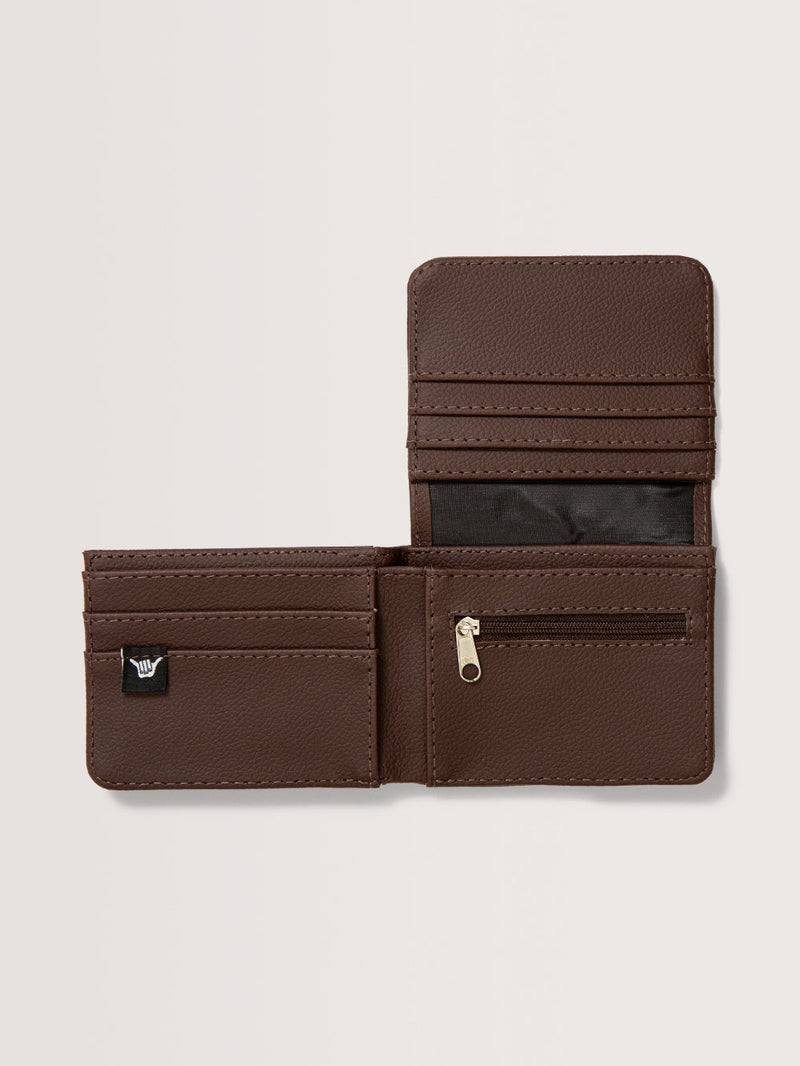 Carteira Hang Loose Comfy Marrom