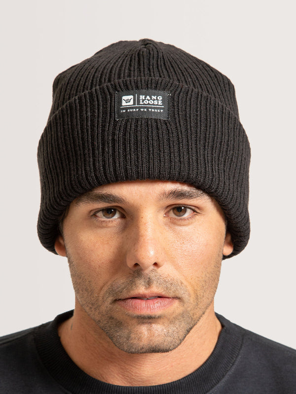 Gorro Hang Loose Stoned Preto