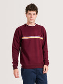 Moletom Careca Hang Loose Lineup Bordô