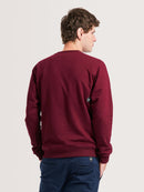 Moletom Careca Hang Loose Lineup Bordô