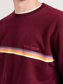 Moletom Careca Hang Loose Lineup Bordô