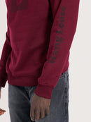 Moletom Careca Hang Loose Logo Bordô