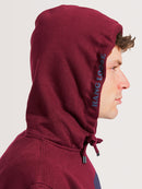 Moletom Canguru Hang Loose Logo Bordô