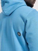 Moletom Canguru Hang Loose Embosslogo Azul