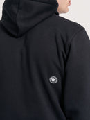 Moletom Canguru Hang Loose Embosslogo Preto