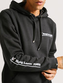 Moletom Canguru Hang Loose Peace Preto