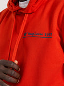 Moletom Canguru Hang Loose Peace Vermelho