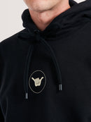 Moletom Canguru Hang Loose Yin Preto