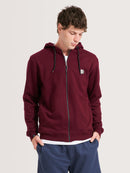 Moletom Canguru Hang Loose Mirror Bordô