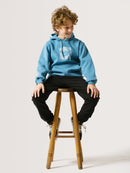 Moletom Canguru Hang Loose Logo Juvenil Azul