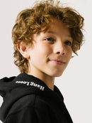 Moletom Canguru Hang Loose Logo Juvenil Preto