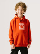 Moletom Canguru Hang Loose Logo Juvenil Vermelho