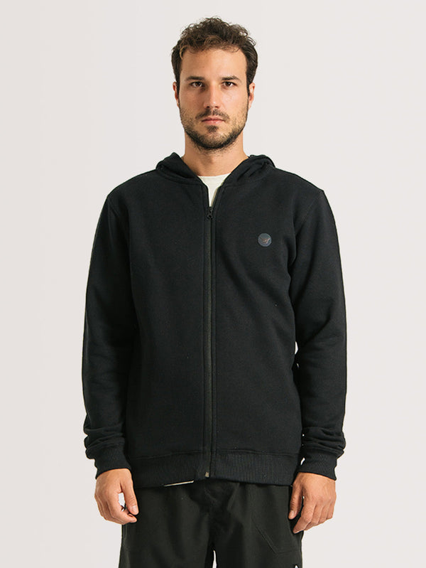 Moletom Canguru Hang Loose Chill Preto