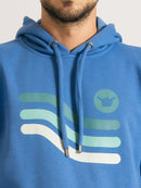 Moletom Canguru Hang Loose Sol Azul