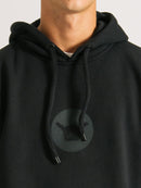 Moletom Canguru Hang Loose Logo Preto