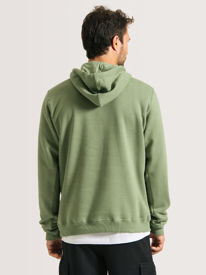 Moletom Canguru Hang Loose Labelpatch Verde